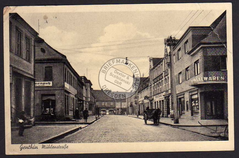 Genthin 1921 Schützenhaus Restaurant 