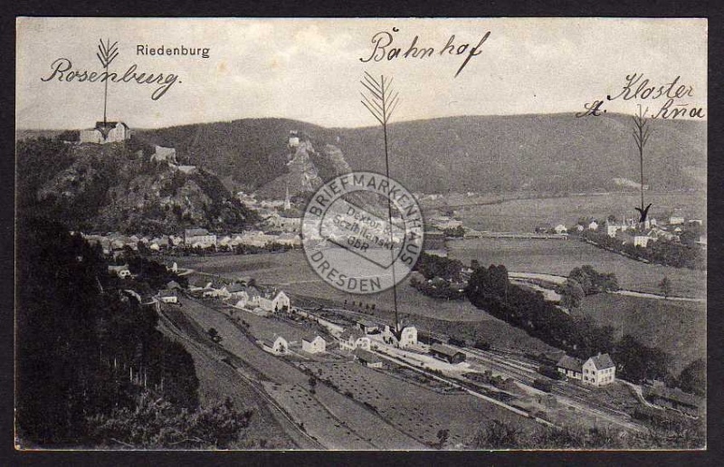 Riedenburg Bahnhof 1913 