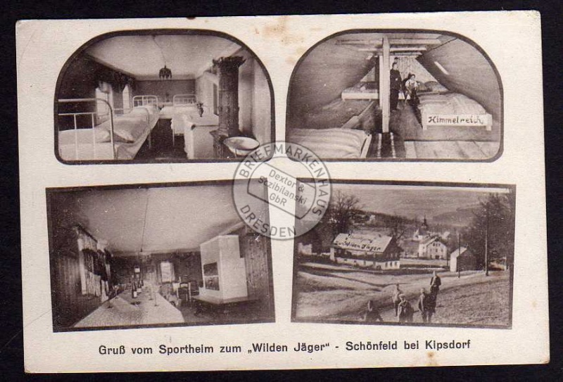 Schönfeld b Kipsdorf Sportheim z Wilden Jäger 
