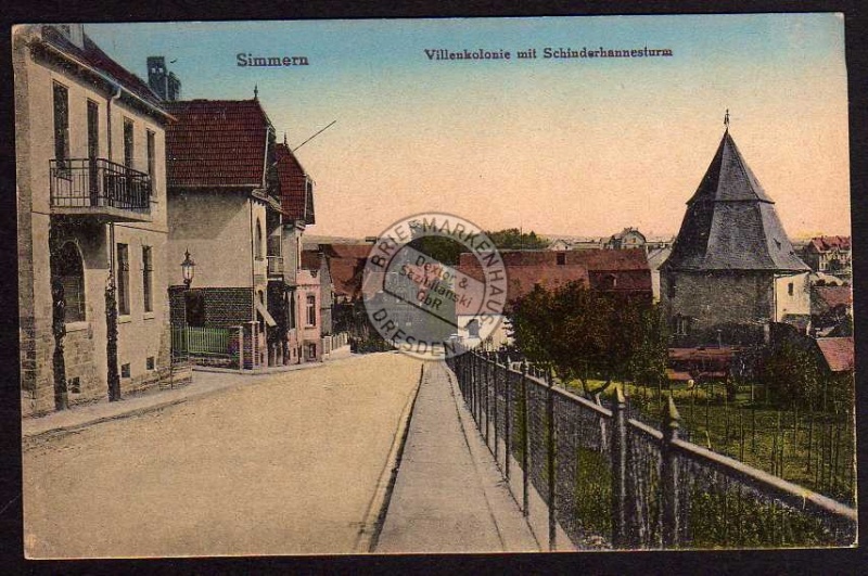 Simmern Hunsrück 1919 Villenkolonie 