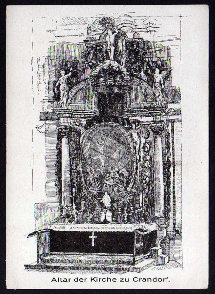 Crandorf Erla Schwarzenberg Kirche Altar 