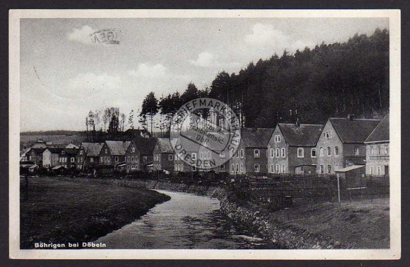 Böhrigen bei Döbeln 1935 OT von Striegistal 