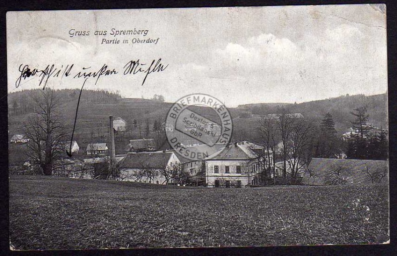 Spremberg Partie in Oberdorf 1918 