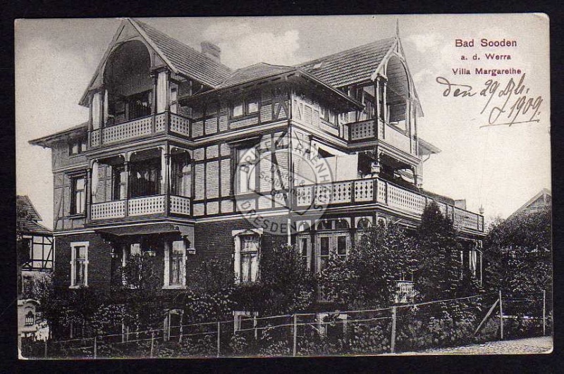Bad Sooden a.d. Werra Villa Margarethe 1909 