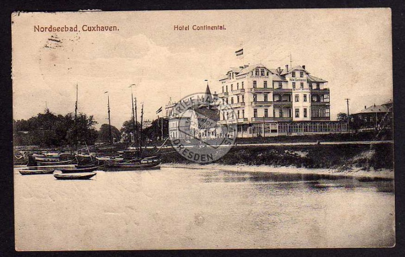 Cuxhaven Hotel Continental 1922 