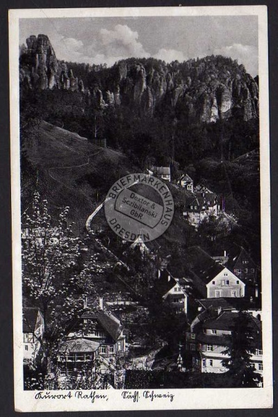 Kurort Rathen 1938 Stadt Wehlen 