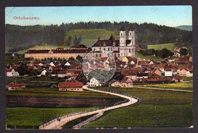 Ottobeuren Ort Kloster 1923 