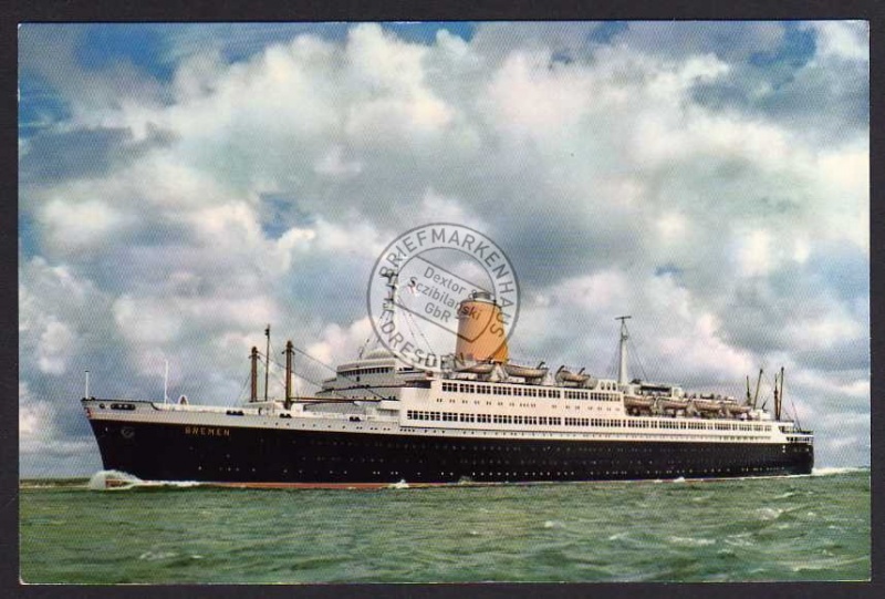 Vierschrauben T.S. Bremen Flagschiff LLoyd 