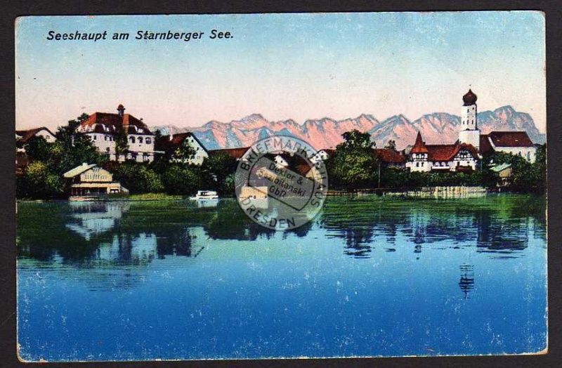 Seeshaupt Starnberger See 1922 