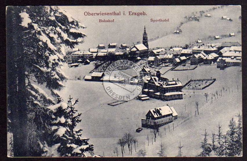 Oberwiesenthal Bahnhof Sporthotel 