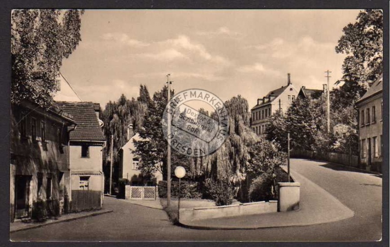 Meerane Wehrgasse Friedrichstraße 1957 