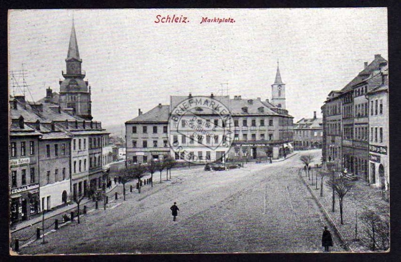 Schleiz Markt Geschäfte 