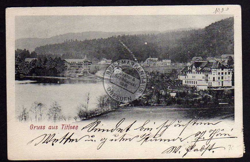 Titisee 1906 Kurhaus Hotel ??? 