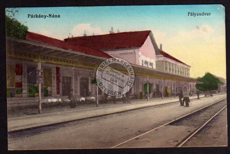 Štúrovo Parkany Nana Palyaudvar Bahnhof 