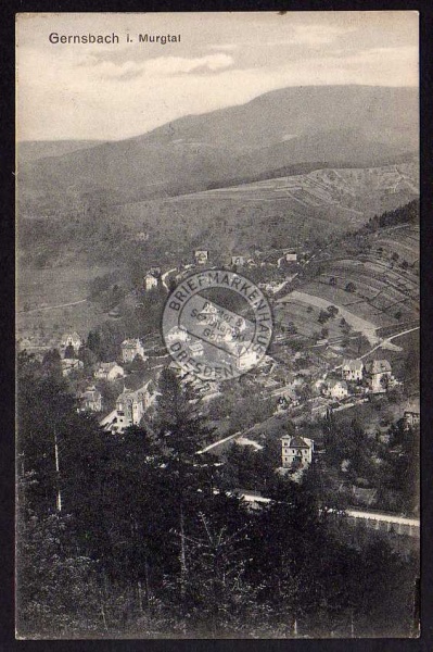 Gernsbach i. Murgtal 1916 