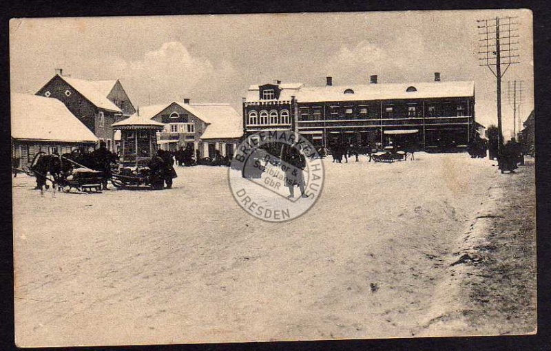 Marktplatz Bauske Kurland Kurzeme 