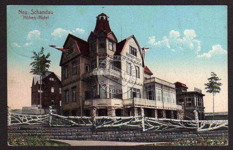Neu Schandau Höhen Hotel 1911 