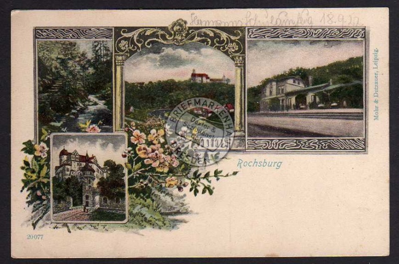 Rochsburg Lunzenau 1922 