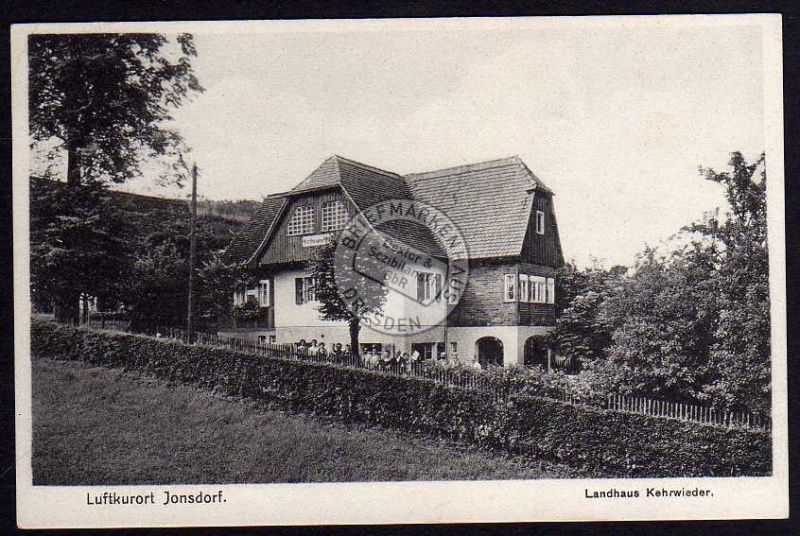 Luftkurort Jonsdorf Landhaus Kehrwieder 