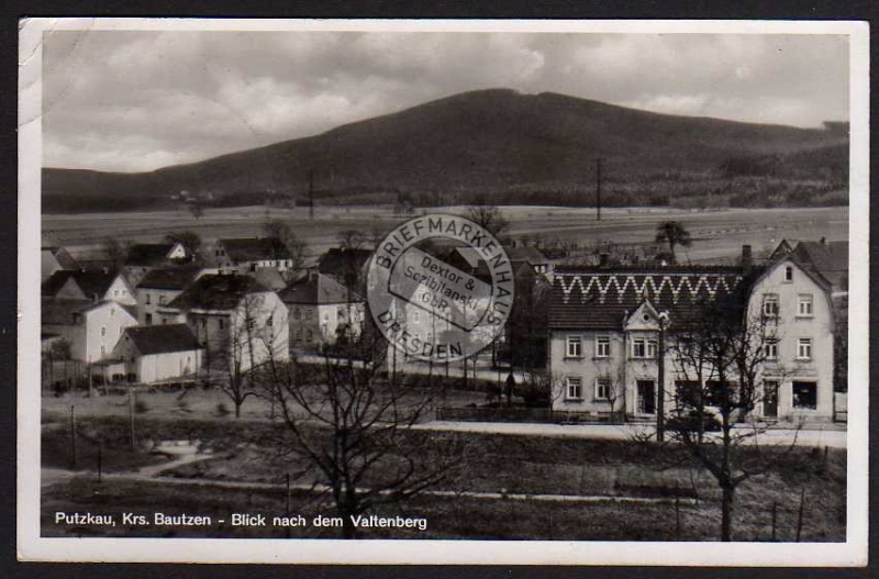Putzkau Krs. Bautzen Vattenberg 1941 