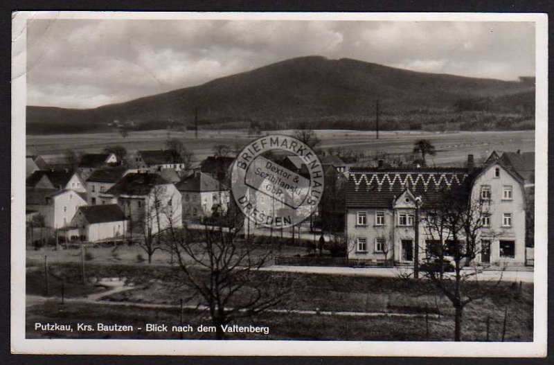 Putzkau Krs. Bautzen Valtenberg 1941 