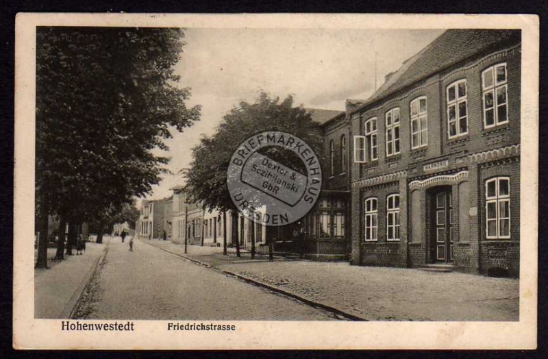 Hohenwestedt Friedrichstrasse 1914 