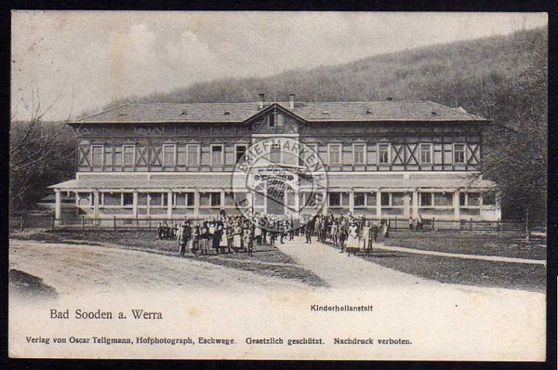 Bad Sooden a. Werra Kinderheilanstalt 1907 
