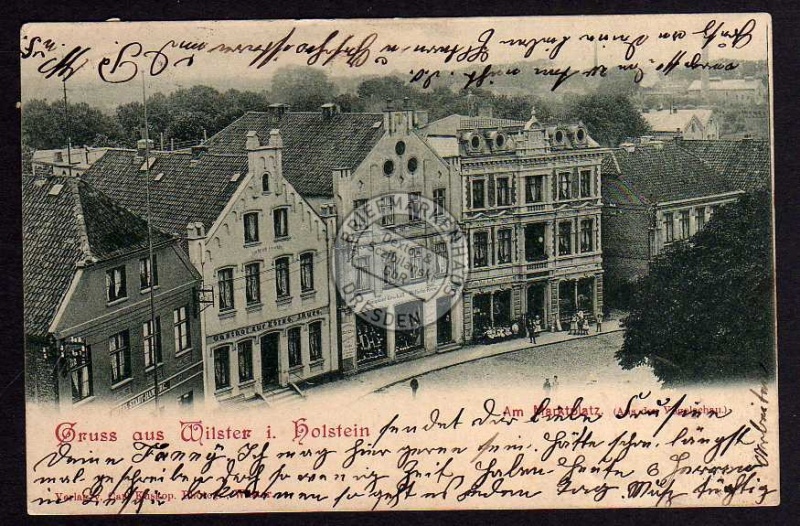 Wilster i. Holstein Marktplatz 1901 