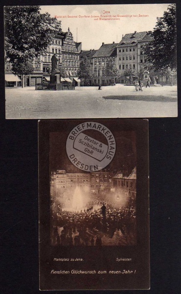 Jena 1907 Lager Haus 1910 Sylvester 