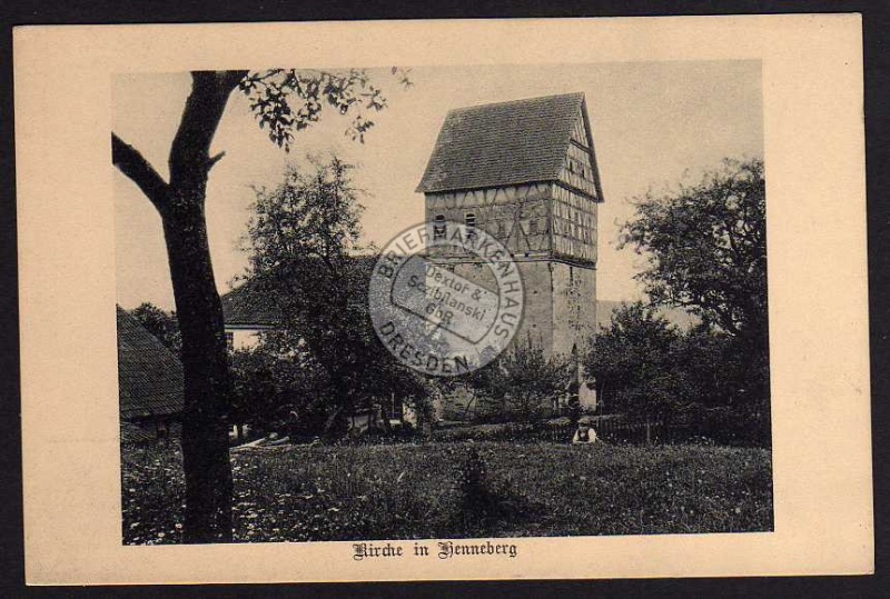 Henneberg Kirche Meiningen Heimatschutz 
