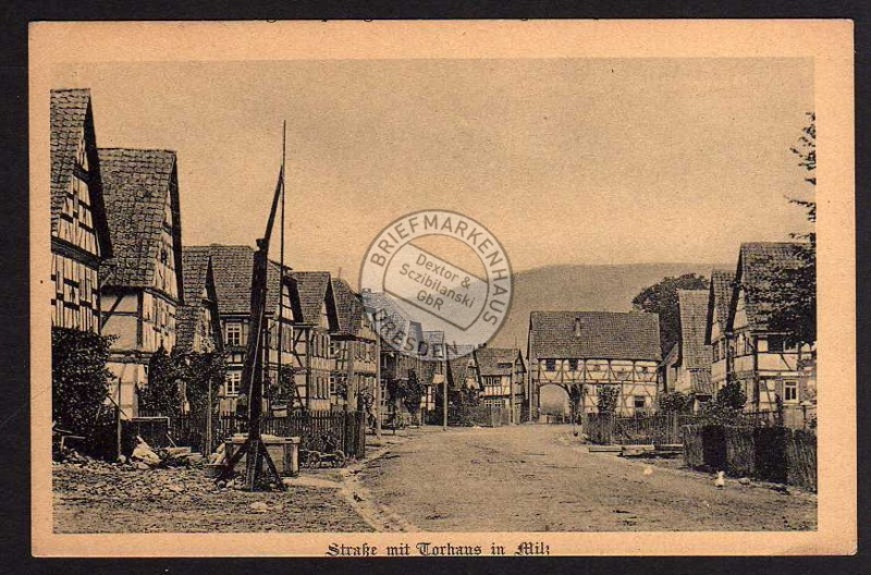 Milz Straße mit Torhaus Meiningen 