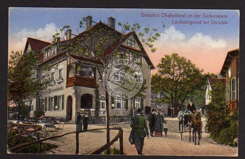 Lockwitzgrund Dresden Donath Obstkelterei 1925 