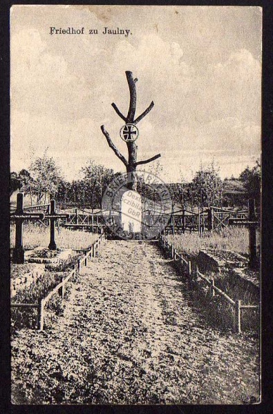Friedhof zu Jaulny 1917 
