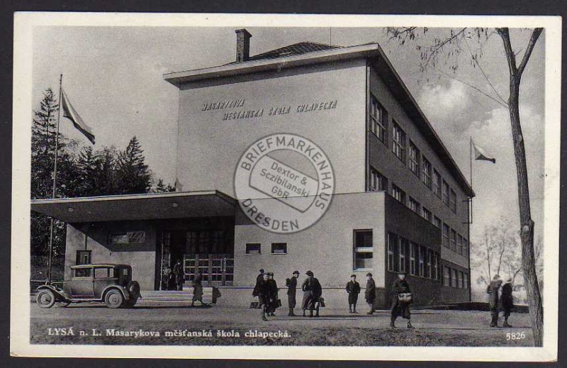 Lysa nad Labem Masarykova skola Schule 