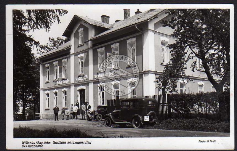 Wildenau bayr. Ostmark Gasthaus Weidmanns Heil 