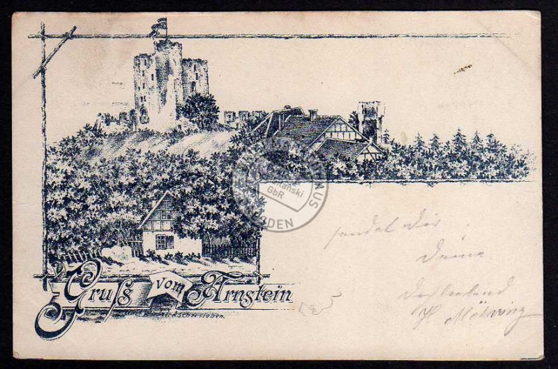 Quenstädt Quenstedt 1898 Arnstein Aschersleben 