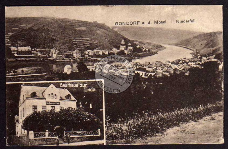 Gondorf a.d. Mosel Niederfell Gasthaus Linde 