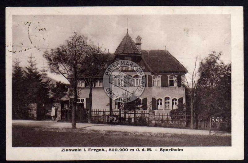 Zinnwald Erzegb. Sportheim 1926 