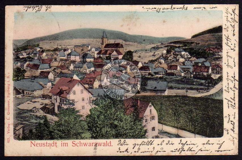 Titisee Neustadt im Schwarzwald 1905 