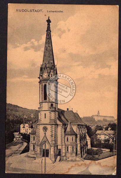 Rudolstadt Lutherkirche 1929 