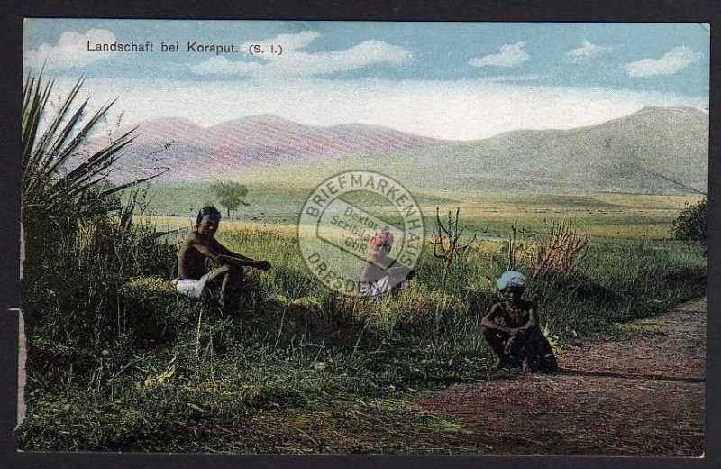 Landschaft bei Koraput Indien Kirche Gläubige 