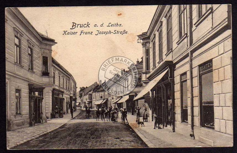 Bruck an der Leitha kaiser Franz Josef Straße 