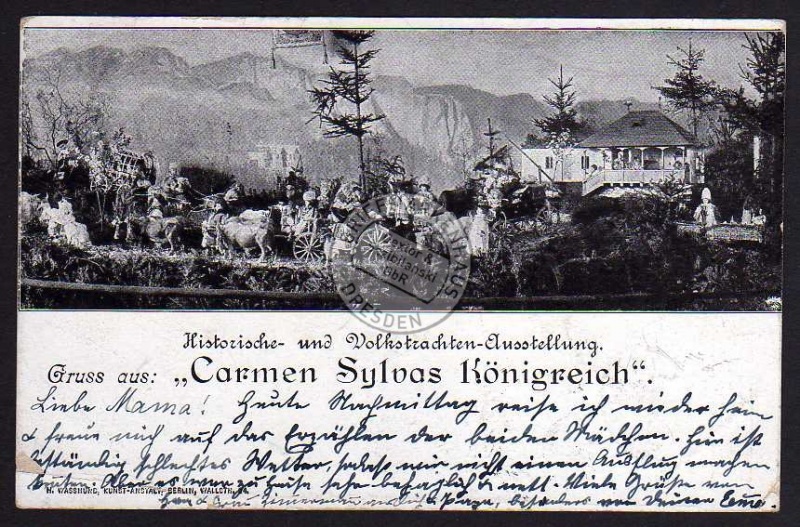 Carmen Sylvas Königreich Volkstrachten 1899 