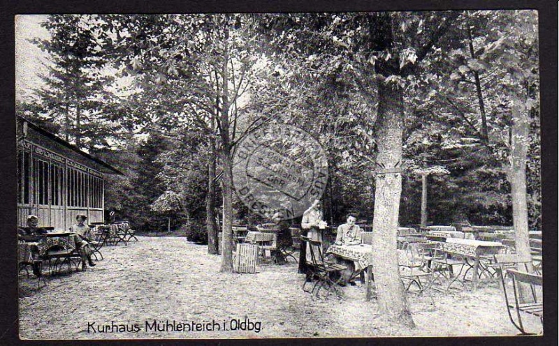 Kurhaus Mühlenteich in Oldenburg Biergarten 