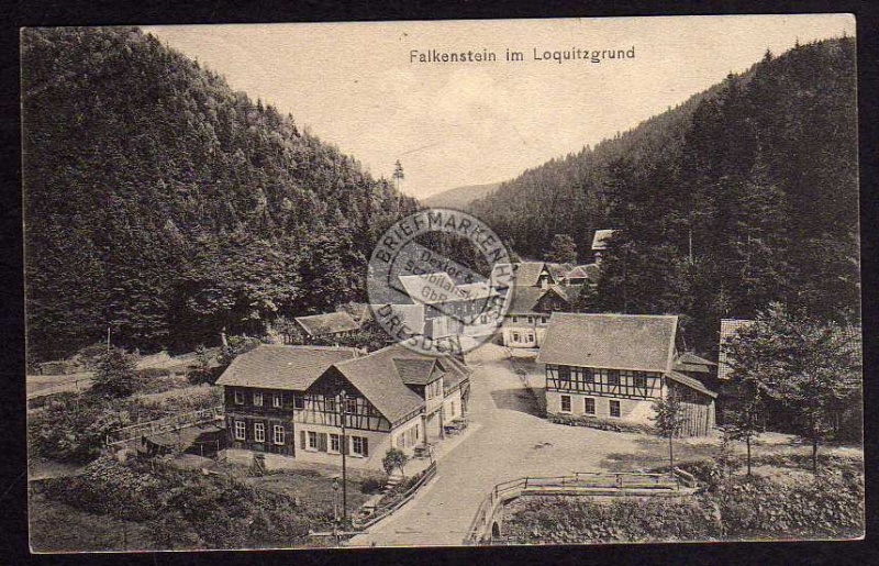 Falkenstein im Loquitzgrund 1910 Ludwigsstadt 