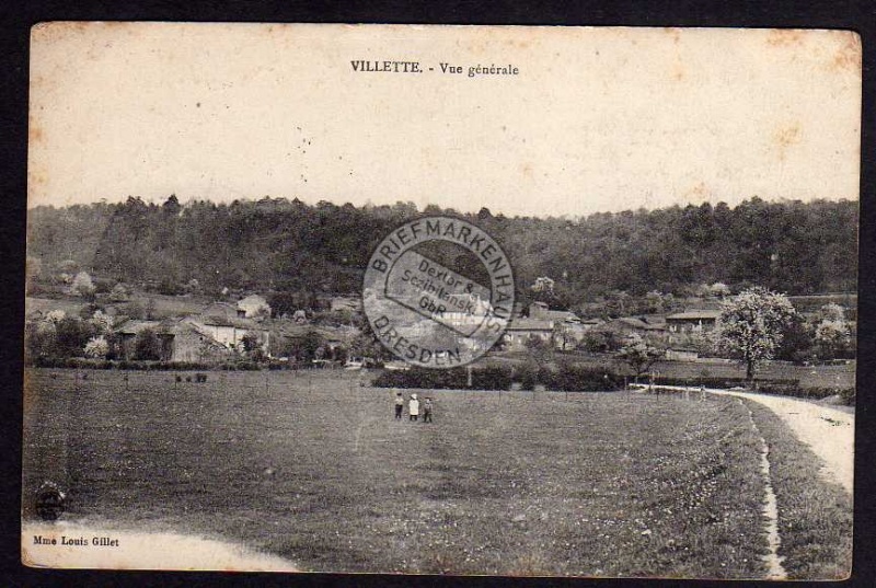 Villette Vue generale 1916 