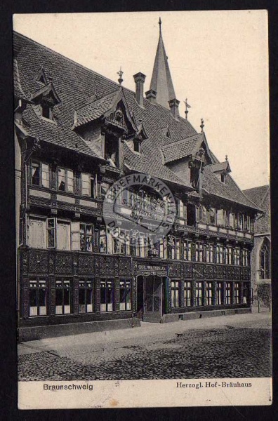 Braunschweig Herzogl. Hof Bräuhaus 1911 