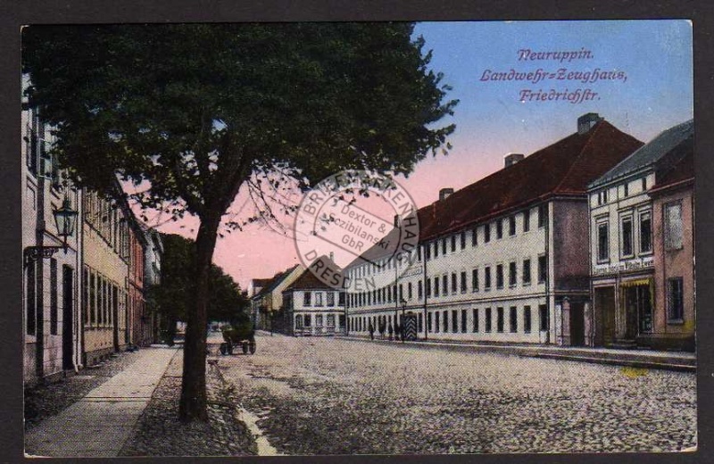 Neuruppin Friedrichstraße Landwehr Zeughaus 19 