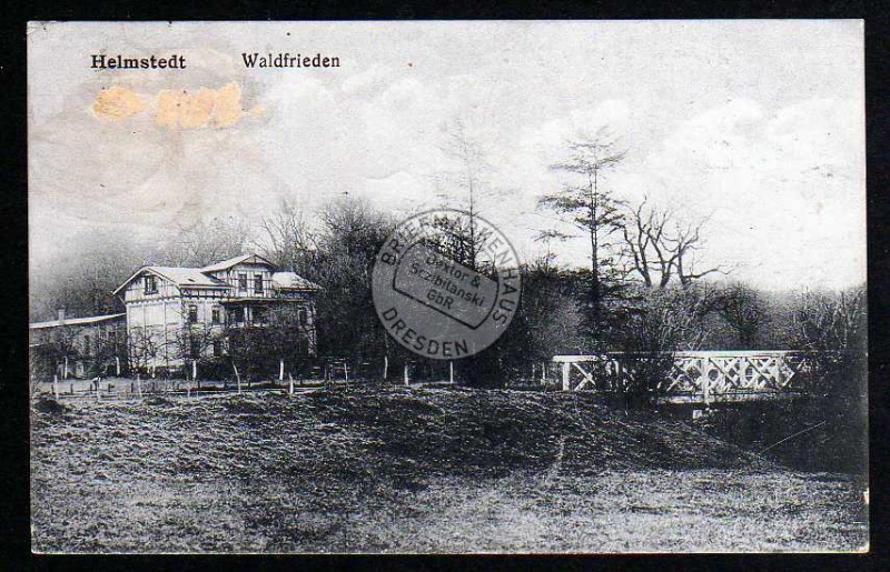 Helmstedt Waldfrieden 1919 