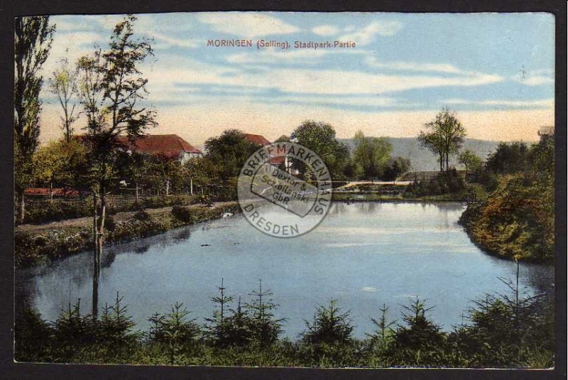 Moringen Solling 1912 Stadtpark 